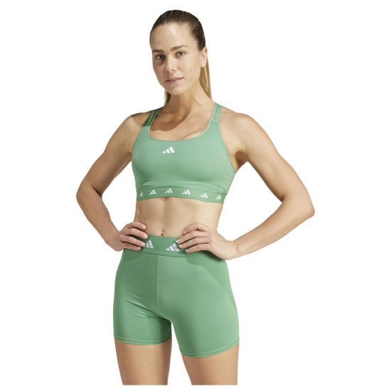 Adidas Γυναικείο μπουστάκι Powerreact Training Medium-Support Techfit Bra Adidas Γυναικείο μπουστάκι Powerreact Training Medium-Support Techfit Bra
